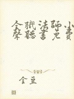 全职法师小说有声听书免费