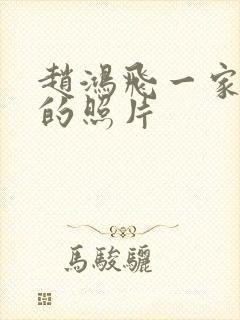 赵鸿飞一家三口的照片