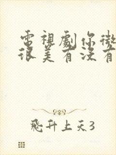 电视剧你微笑时很美有没有第二季