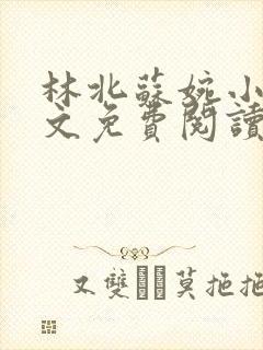 林北苏婉小说全文免费阅读完整版