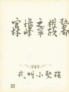 官场之权势滔天林峰宁欣都市小说