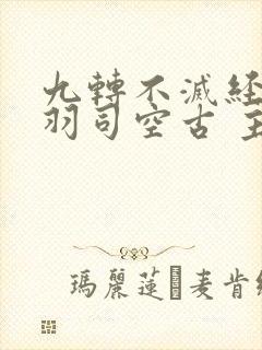 九转不灭经周轻羽司空古 主角