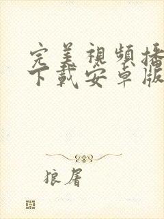 完美视频播放器下载安卓版