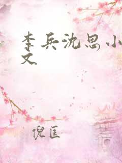 李兵沈思小说全文