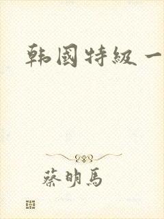韩国特级一级片