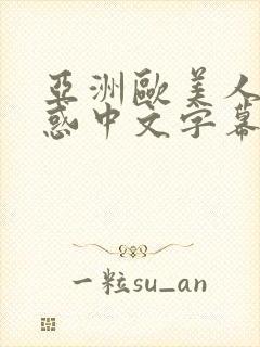 亚洲欧美人妻诱惑中文字幕