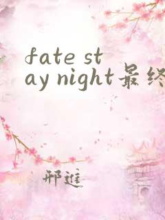 fate stay night最终中文版