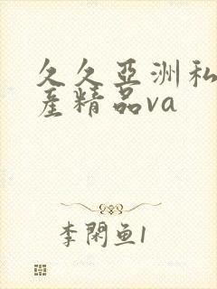 久久亚洲私人国产精品va