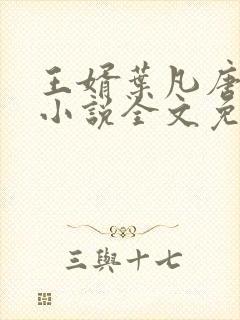 王婿叶凡唐若雪小说全文免费阅读