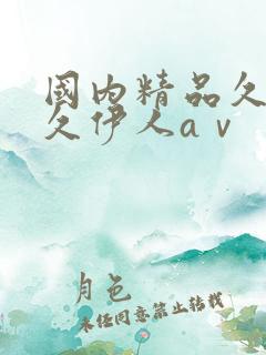 国内精品久久久久伊人aⅴ