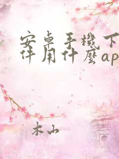 安卓手机下载软件用什么app