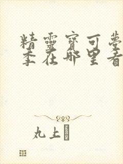 精灵宝可梦第七季在哪里看