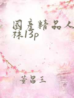 国产精品人妻丝袜13p