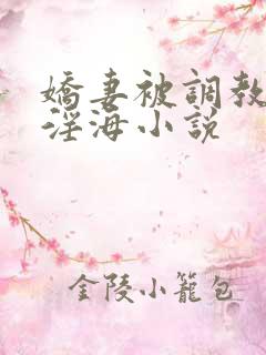 娇妻被调教堕落淫海小说