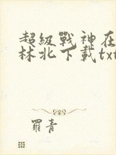 超级战神在都市林北下载txt