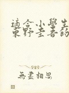 适合小学生看的东野圭吾的书