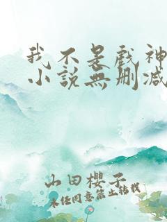 我不是戏神陈伶小说无删减版