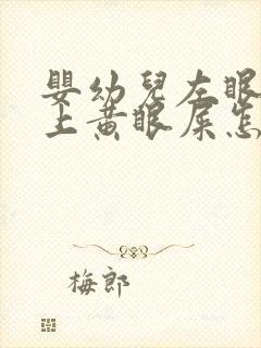 婴幼儿左眼总是上黄眼屎怎么回事