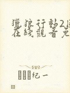 猎狼行动2国语在线观看免费