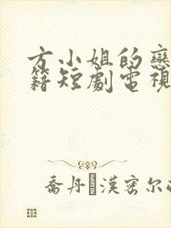 方小姐的恋爱秘籍短剧电视剧免费观看