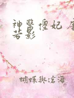 神医傻妃 唐梦若影