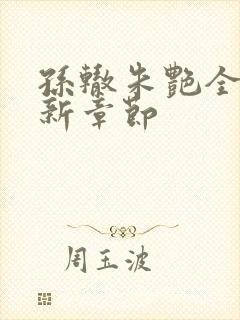 孙辙朱艳全文最新章节