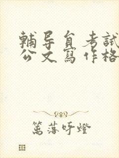 辅导员考试常见公文写作格式及范例