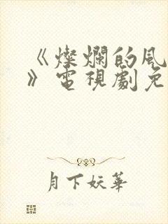 《灿烂的风和海》电视剧免费观看