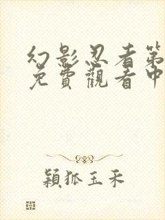 幻影忍者第二季免费观看中文版