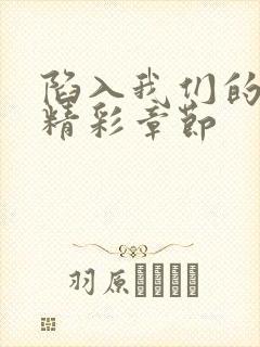 陷入我们的热恋精彩章节