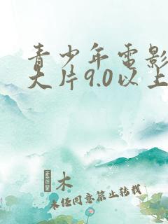 青少年电影推荐大片9.0以上评分