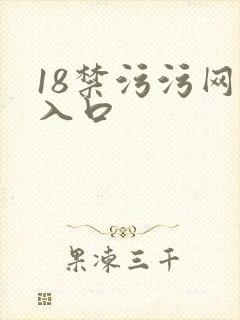 18禁污污网站入口