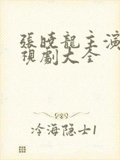 张晓龙主演的电视剧大全