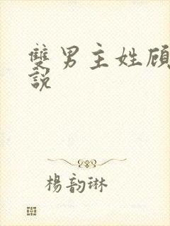 双男主姓顾的小说