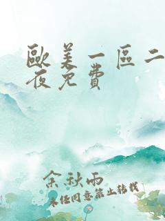 欧美一区二区午夜免费