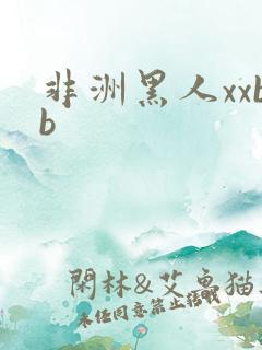 非洲黑人xxbb