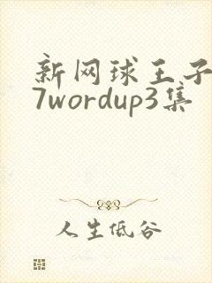 新网球王子u17wordup3集