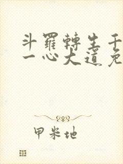 斗罗转生千仞雪一心大道免费阅读