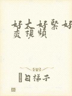 好大好紧好硬好爽视频