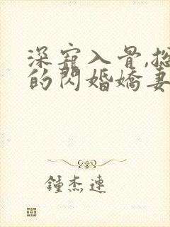 深宠入骨,总裁的闪婚娇妻