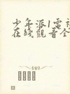 少年派1电视剧在线观看全集免费