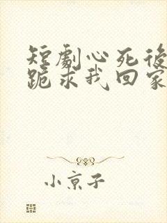 短剧心死后家人跪求我回家结局