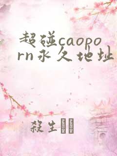超碰caoporn永久地址