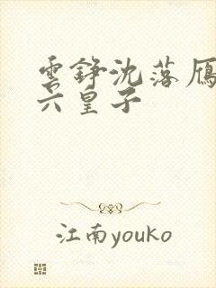 云铮沈落雁无敌六皇子