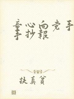 童心向党手绘画手抄报