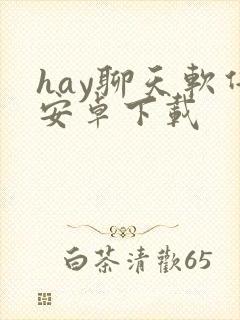 hay聊天软件安卓下载