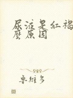 尿液是红褐色什么原因