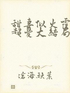 甜妻似火霍爷他超爱大结局