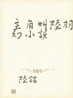 主角叫陆羽的玄幻小说