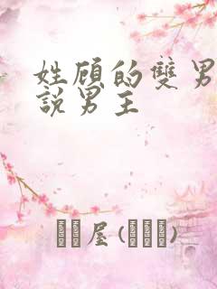 姓顾的双男主小说男主